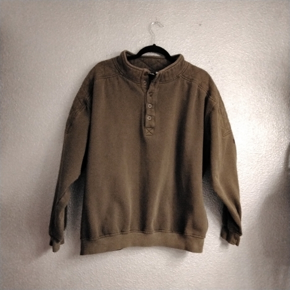 COLUMBIA SPORTSWEAR MENS FLEECE BUTTON UP PULLOVER - Picture 1 of 4